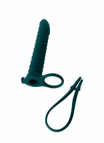 Vibrační nástavec pro dvojitou penetraci Pure Passion Rori Green 1205-03lola