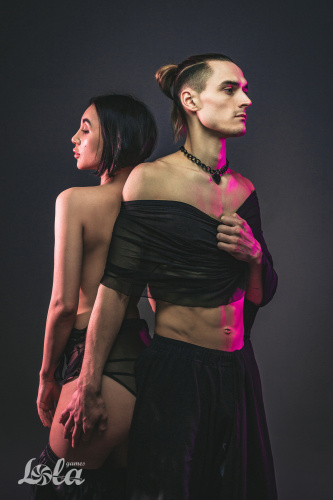 Obojek Party Hard Embrace Black 1093-02lola