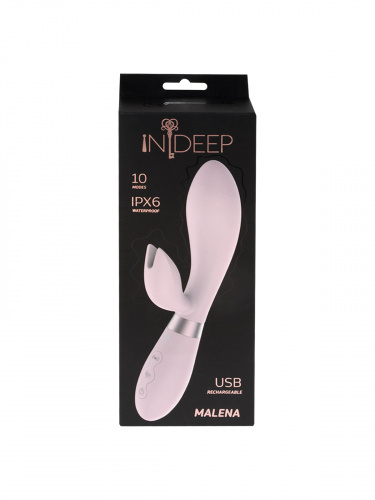 Dobíjecí vibrátor Indeep Malena Pink 7701-05indeep