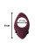 Vibrační erekční kroužek Pure Passion Sunset Wine red 1302-02lola