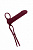 Vibrační nástavec pro dvojitou penetraci Pure Passion Rori Wine red 1205-02lola