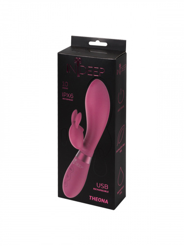 Dobíjecí vibrátor Indeep Theona Magenta 7702-06indeep