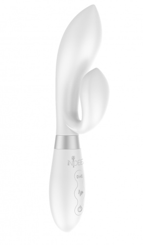 Dobíjecí vibrátor Indeep Juna White 7700-07indeep