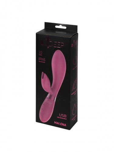 Dobíjecí vibrátor Indeep Malena Magenta 7701-06indeep