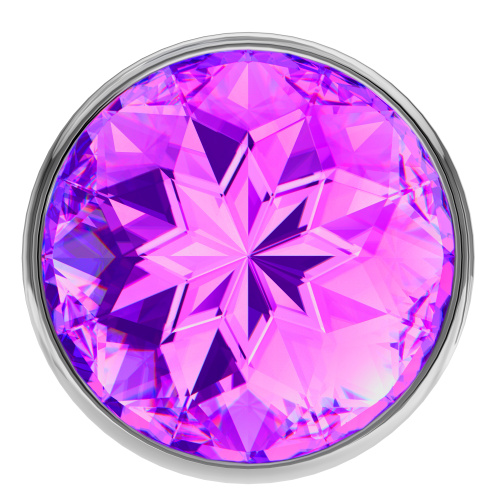 Zvětšený anální kolík Diamond Purple Sparkle XL 4028-01lola