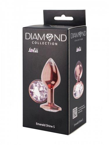 Anální kolík Diamond Moonstone Shine S 4021-01lola