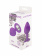 Anální kolík Emotions Cutie Medium Purple clear crystal 4012-06Lola Anální kolík Emotions Cutie Medium Purple clear crystal 4012-06Lola