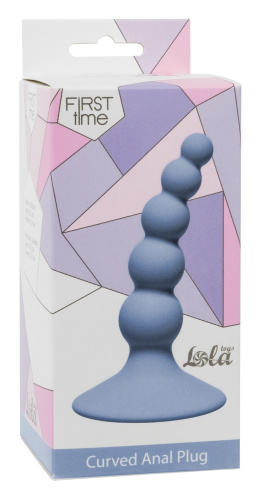 Anální kuličky Ribbed Plug Blue 4108-02lola