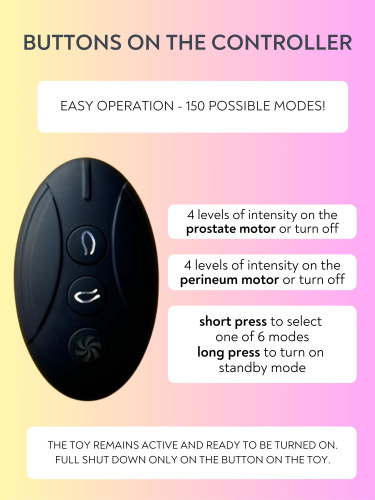Masážní přístroj prostaty se 2 motory Spice it Up P-Bliss 8022-03lola