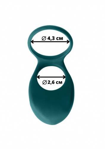 Vibrační erekční kroužek Pure Passion Daydream Green 1303-03lola