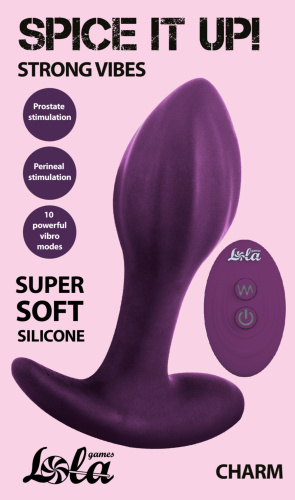 Dobíjecí anální kolík Spice it Up Charm 8021-02lola