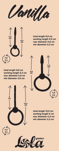 Sada uretrálních masážních sond Vanilla Spin 1174-01lola