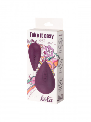 Vibrační vejce Take it Easy Best purple 9021-03lola