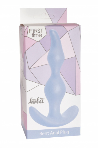 Anální kolík Bent Anal Plug Blue 5002-02lola