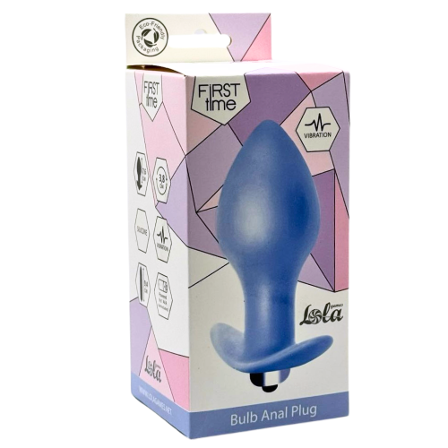 Anální vibrační kolík Bulb Blue 5006-02lola