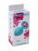 Anální kolík Emotions Cutie Medium Turquoise pink crystal 4012-03Lola
