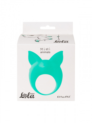 Vibrační erekční kroužek Lola Games MiMi Animals Kitten Kyle Green 7000-01lola