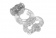 Cockring Rings Treadle white 0114-60Lola