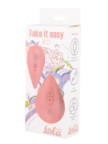 Vibrační vejce Take it Easy Best pink 9021-02lola