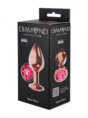 Anální kolík Diamond Quartz Shine L 4023-02lola