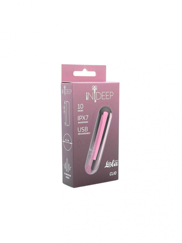 Dobíjecí minivibrátor Indeep Clio Magenta 7705-02indeep