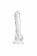 Transparent dildo Intergalactic Luminous 7080-04Lola
