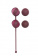 Vaginal balls set Love Story Valkyrie wine red 3013-02lola