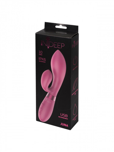 Dobíjecí vibrátor Indeep Juna Magenta 7700-06indeep