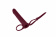 Vibrační nástavec pro dvojitou penetraci Pure Passion Rori Wine red 1205-02lola