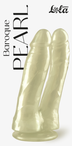 Perleťové dildo Baroque Pearl Golden 9900-01lola