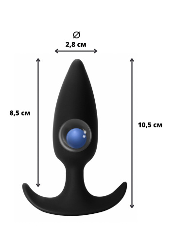Kolík s posunutým těžištěm Spice it up Delight Black 8010-01lola