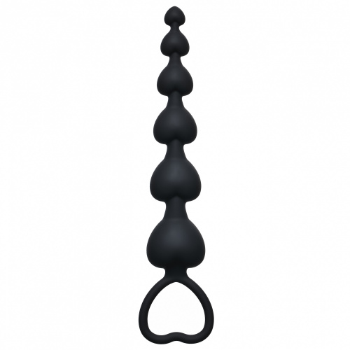 Anální kuličky Heart's Beads Black 4101-03Lola