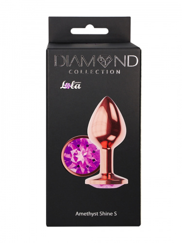 Anální kolík Diamond Amethyst Shine S 4025-01lola