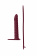 Vibrační nástavec pro dvojitou penetraci Pure Passion Rori Wine red 1205-02lola