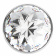 Anální kolík Diamond Clear Sparkle Small 4009-01Lola
