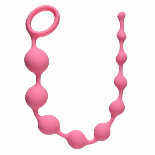 Anální Řetěz Long Pleasure Pink 4103-01Lola