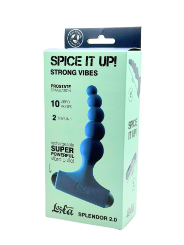 Anální kolík s dobíjecí kulkou Spice Spice it Up Splendor 2.0 8017-05lola