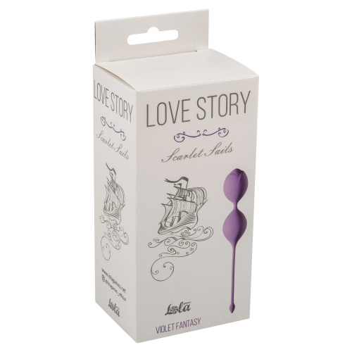 Vaginal balls Love Story Scarlet Sails Violet Fantasy 3003-05Lola