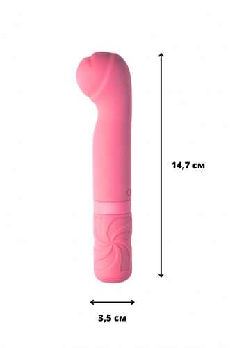 Dobíjecí vibrátor Universe Rocky’s Fairy Mallet Pink 9601-03lola
