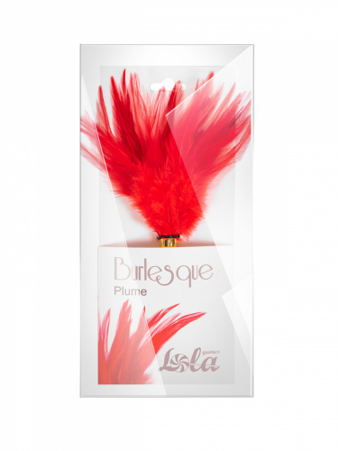 Šimrátko Burlesque Plume Red 1082-01lola