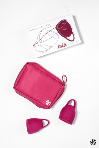 Sada Menstruačních Kalíšků Natural Wellness Červená Pivoňka 4000-03lola