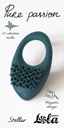 Nabíjecí vibrační kroužek Pure Passion Stellar Green 1501-03lola