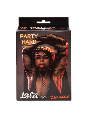 Roubík Party Hard Love Addict Red 1146-02lola