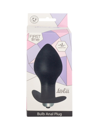 Anální vibrační kolík Bulb Black 5006-03lola