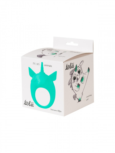Vibrační erekční kroužek Lola Games MiMi Animals Unicorn Alfie Green 7000-06lola