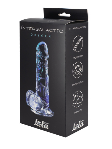Transparent dildo Intergalactic Oxygen 7080-06Lola