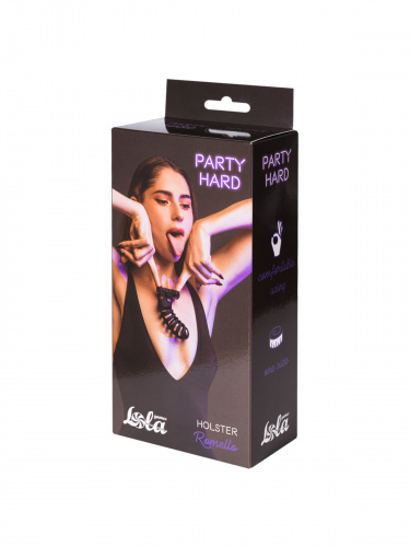 Pás cudnosti Party Hard Romello Black 1166-01lola