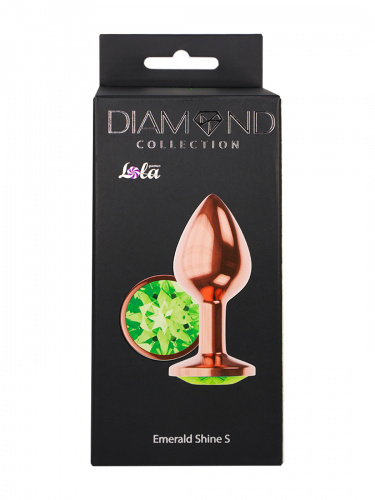 Anální kolík Diamond Emerald Shine S 4027-01lola
