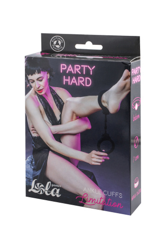 Nožní pouta Party Hard Limitation Black 1168-01lola