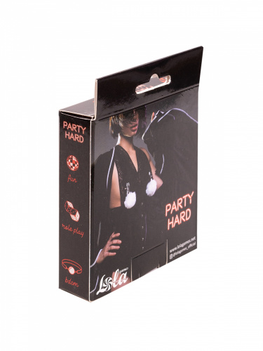 Svorky na bradavky Party Hard Angelic White 1140-01lola